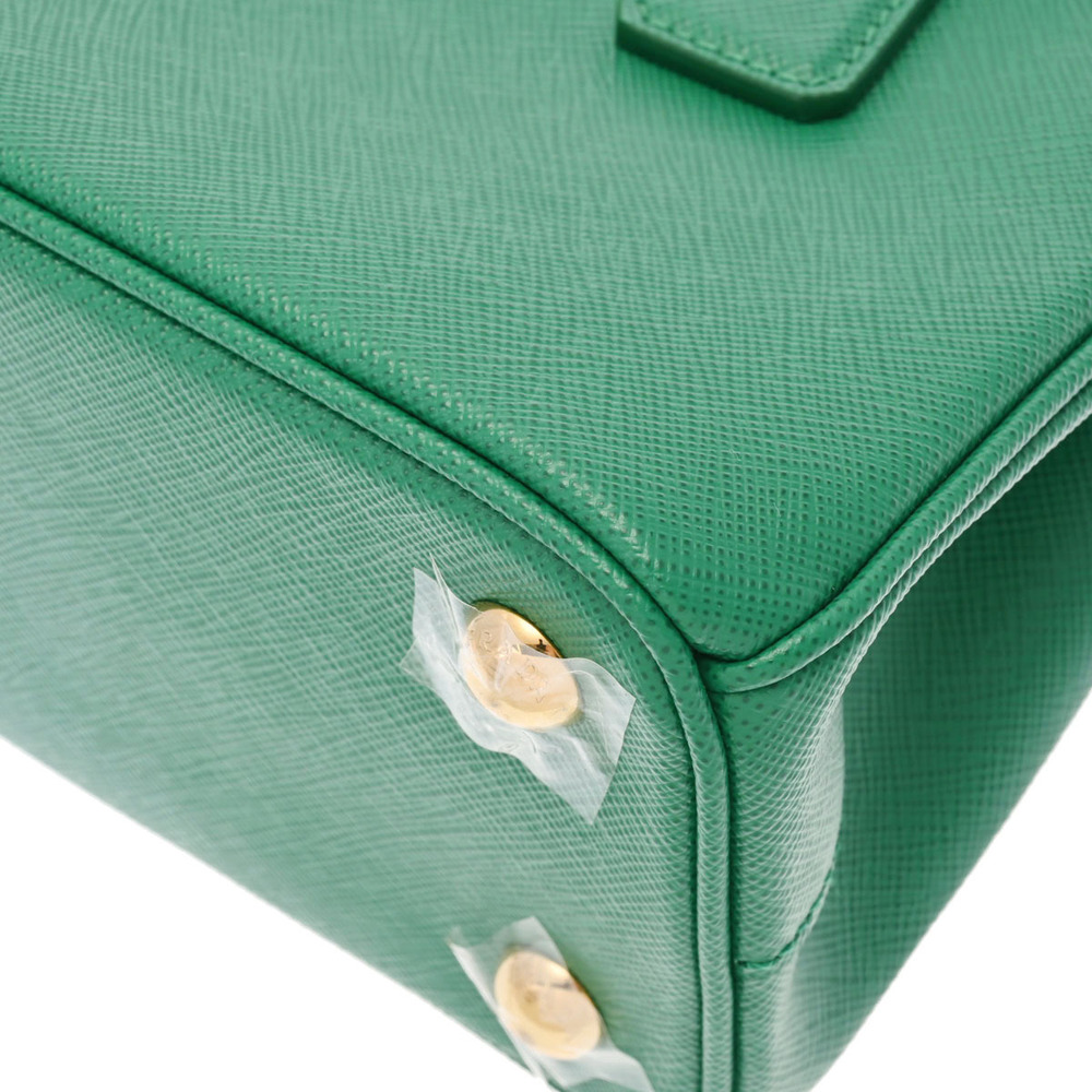 Prada Bag Saffiano Green Galleria - Picture 7 of 11